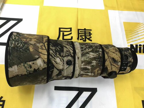 适用尼康Z400mm镜头迷彩炮衣