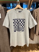 Brandy 型上衣女夏 T恤bm宽松大版 Girl美式 复古棋盘格摇滚印花短袖