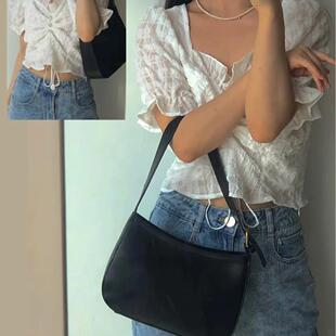 Brandy 复古小众设计感腋下包bm风百搭单肩斜挎包女 Girl美式