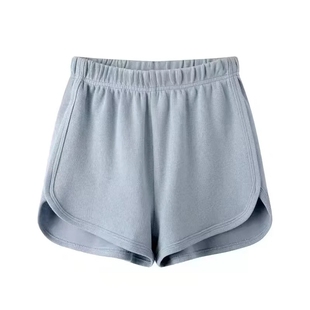 Brandy Girl夏季新款爱心镂空包边高腰热裤bm短裤运动裤休闲裤