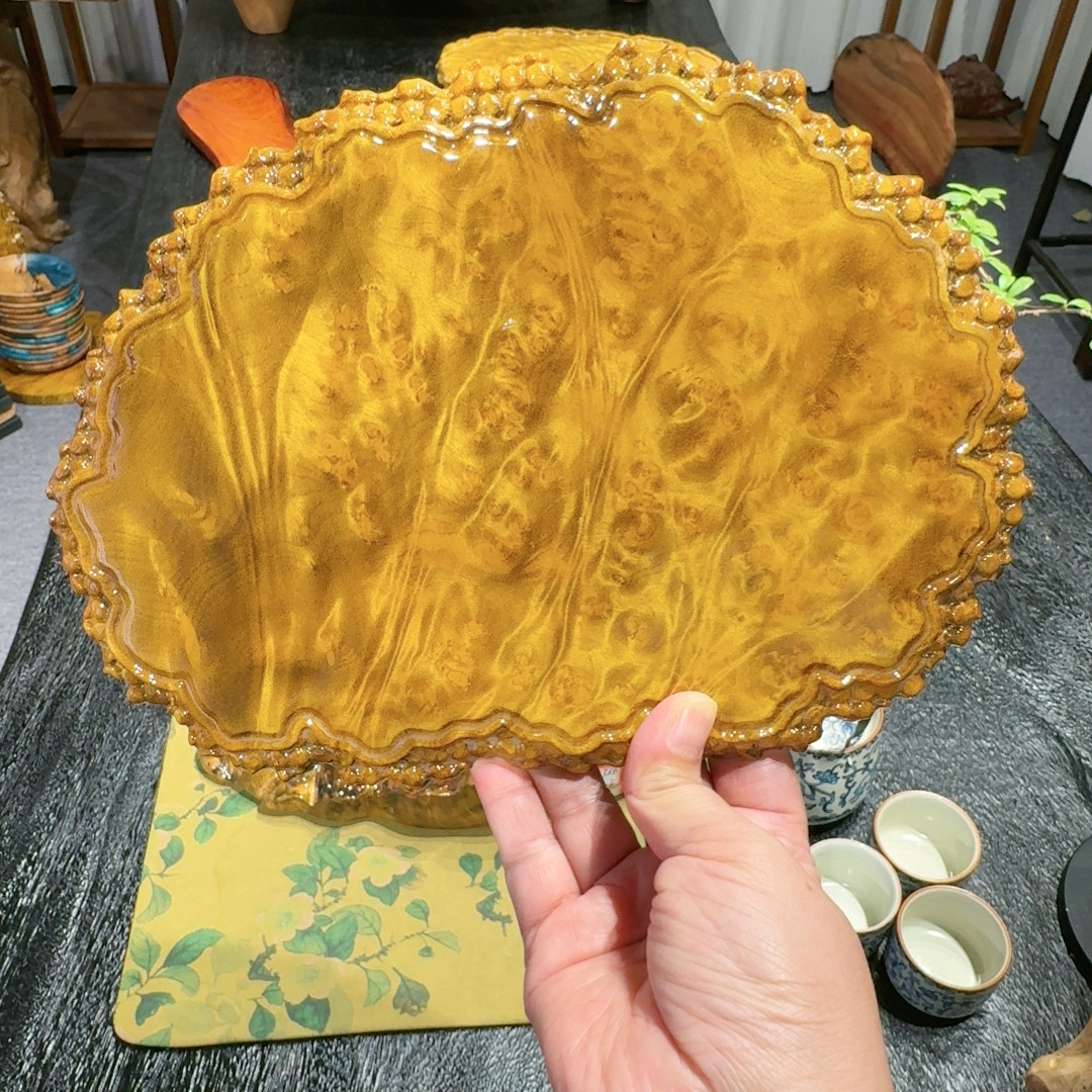 黄金樟茶盘