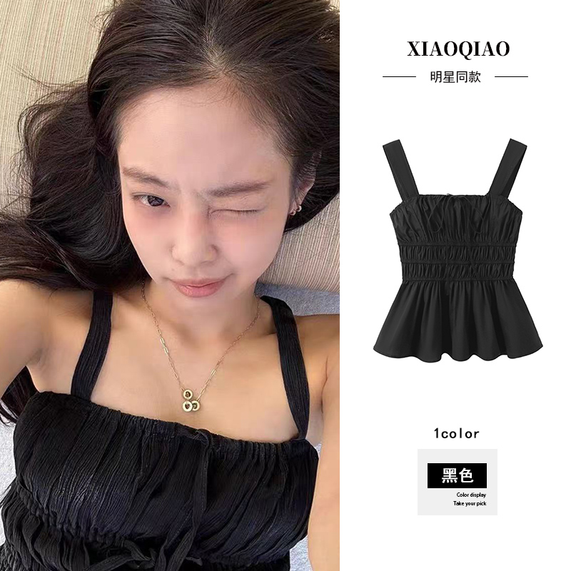 【免费试穿】现货Jennie同款背心