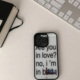 韩系ins创意英文字母你恋爱了吗？适用iPhone17air 黑边磁吸保护套趣味苹果壳 15苹果手机壳个性 17promax