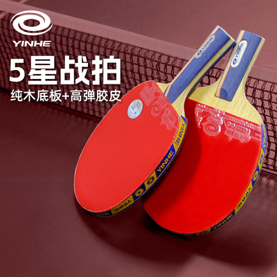银河乒乓球拍五星级专业型