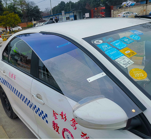 教练车挡雨板新捷达斯柯达朗逸新锐XR新爱丽舍车型驾校雨挡晴雨挡