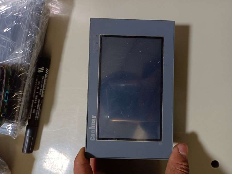 99新,顾美plc触摸屏一体机,型号EX2N-50KH-2 议价