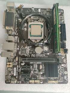 嘉主板GA-H81M-DS2主板一张带内存条8gGBDD