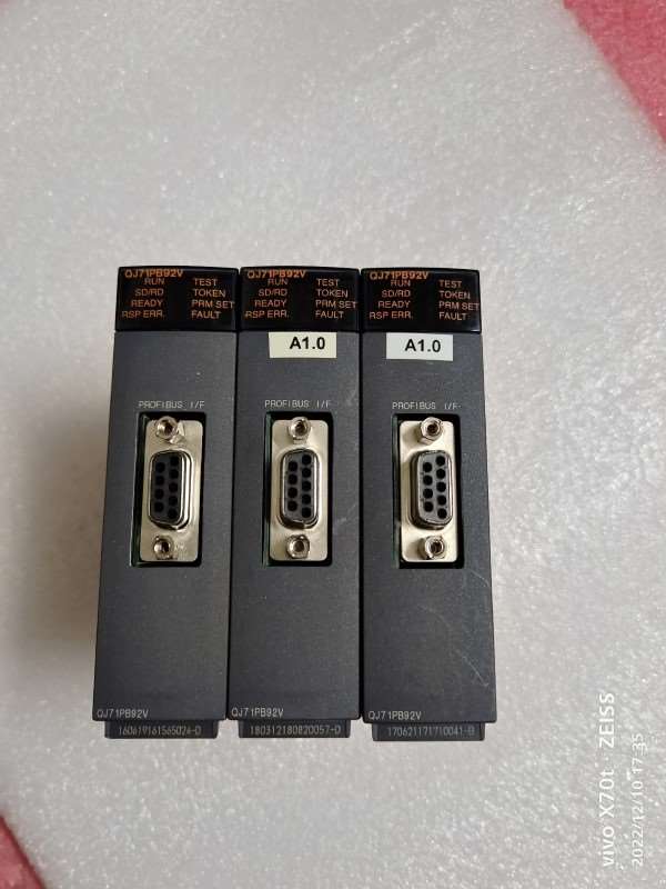 三菱通讯模块QJ71PB92V实物图片功能包好 议价