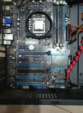 拆机华硕P8Z77-V+i73770处理器板U成色可