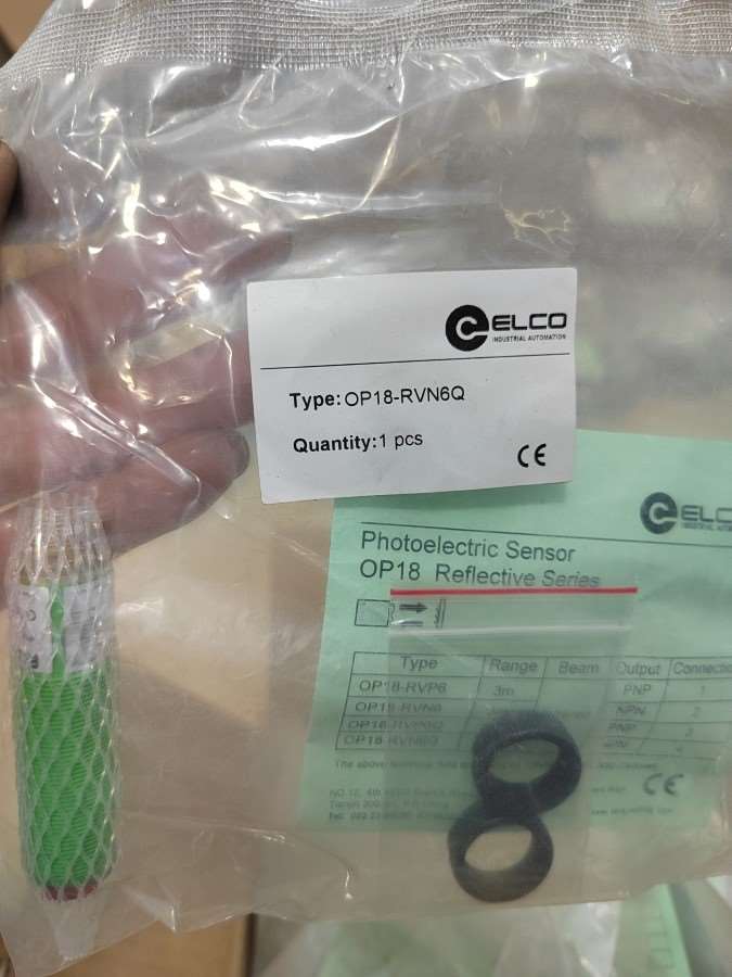 宜科反射光电OP18-RVN6Q反射距离三米50元/个