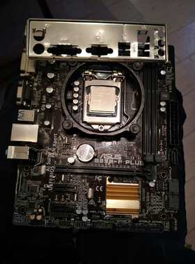 拆机成色爆新的华硕B85M-FPLUS+i34170
