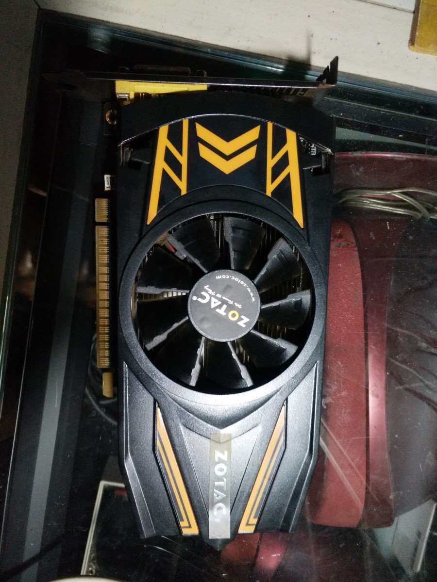索泰gtx650显卡1GD5雷霆版,正常使用,无噪音,成色如 议价