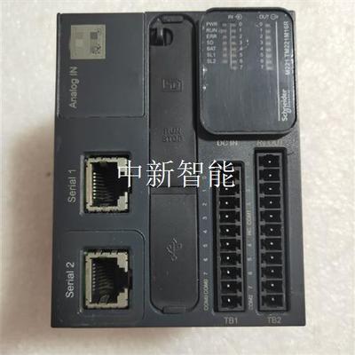 施耐德TM221M16R 实物图功能包好,外壳一点点破损