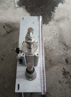 （议价）全铝支架气缸里smc型号80DZ橙色漂亮就一台用到的