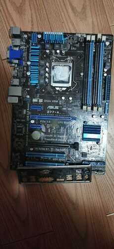 拆机华硕Z77-A+E31230V2处理器板U功能
