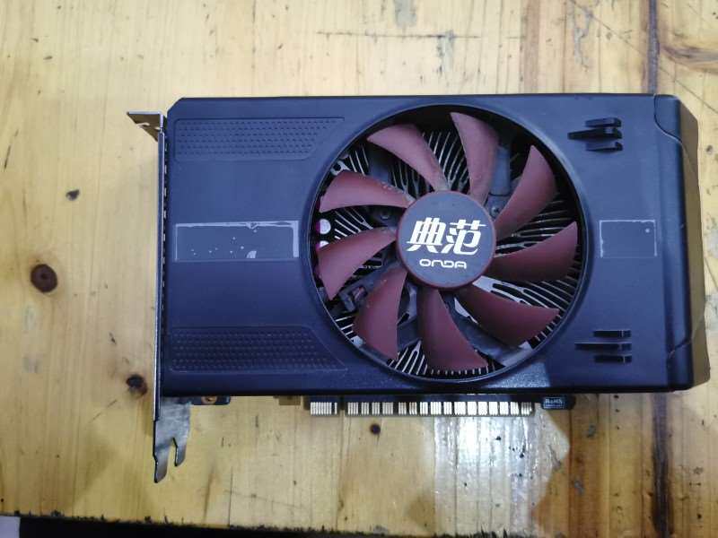 拆机昂达GTX1050典范2GD5显卡如图成色不错无