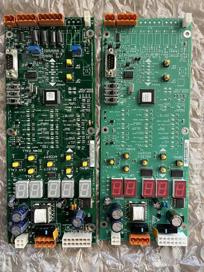 通力原厂参数板KM763600G01/G02各一块95新拆