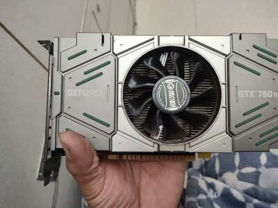 750ti显卡2g,影驰gtx750ti骁将2g;成色如图, 议价