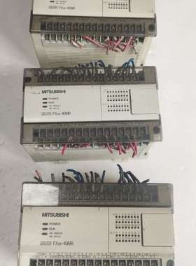 三菱PLCFXON-40MR-001二手拆机实物拍摄3台