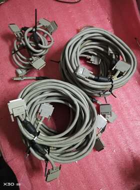 QC50B三菱plc扩展板连接线基板连接线5米的9条1 议价