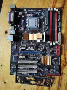 拆机华硕P5P43TD+Q8300四核CPU大板支持双