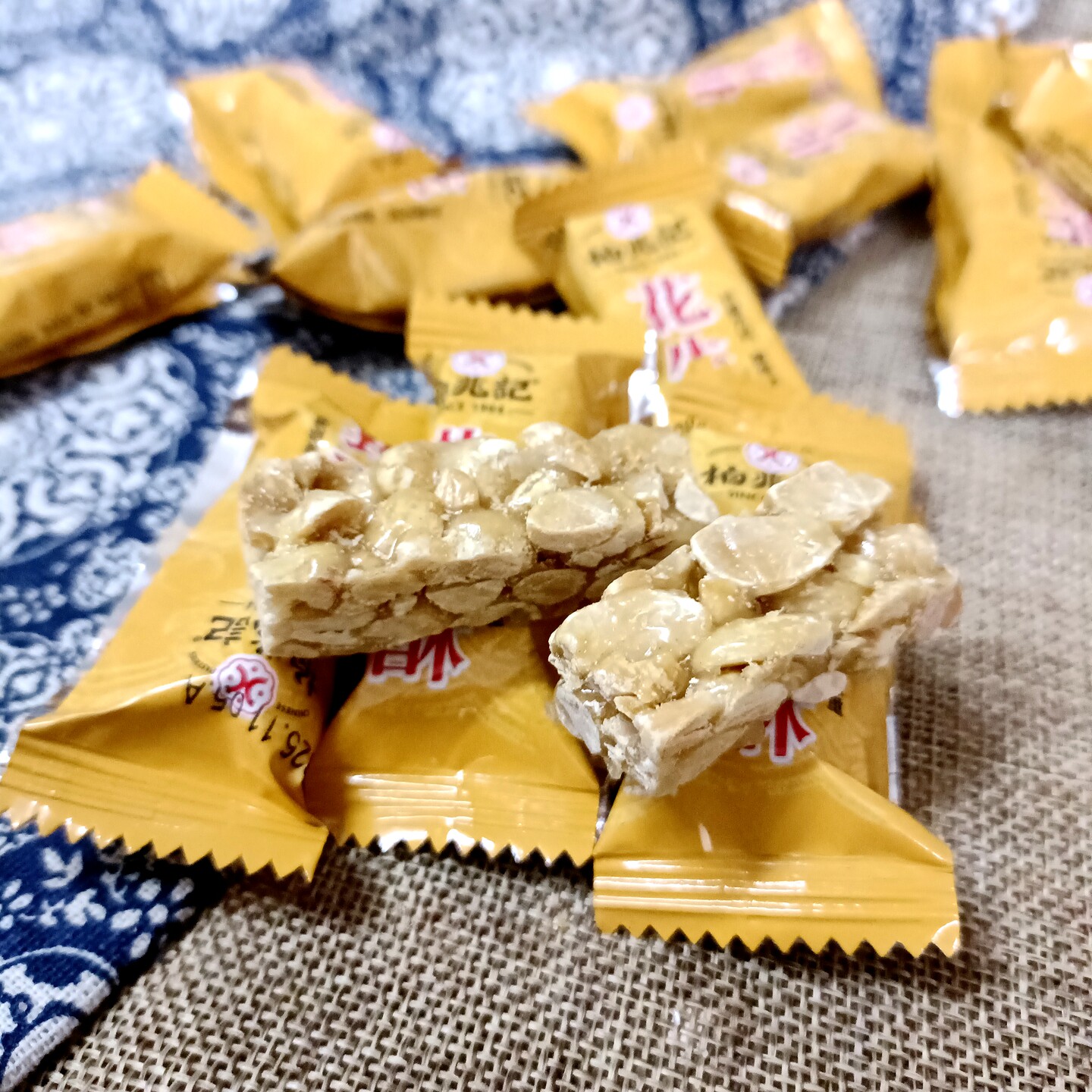 年货零食糖果安庆柏兆记花生酥芝麻酥独立小包安徽特产