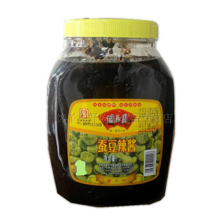 包邮胡玉美蚕豆辣酱安庆特产豆瓣调味酱1.6公斤拌面拌饭下饭酱