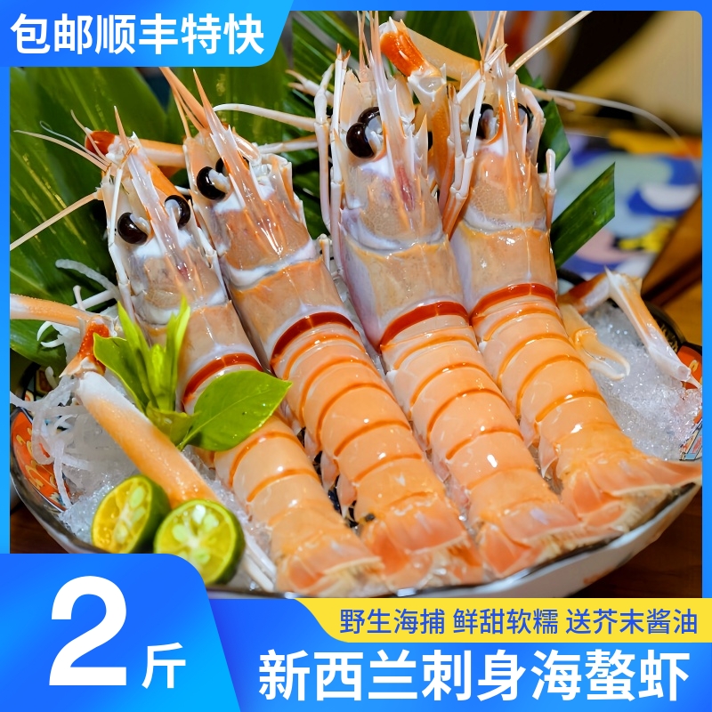 新西兰特大海鳌虾刺身