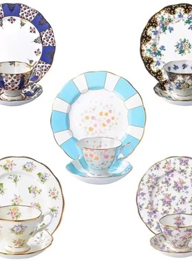 Royal Albert皇家阿尔伯特百年系列欧式咖啡杯子茶杯碟点心盘套装