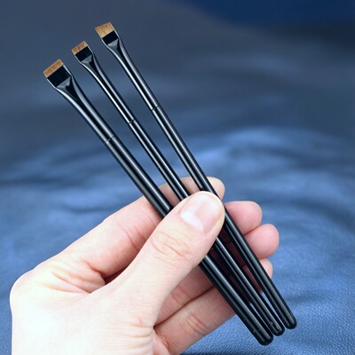 黄狼尾毛平头眼线刷8mm