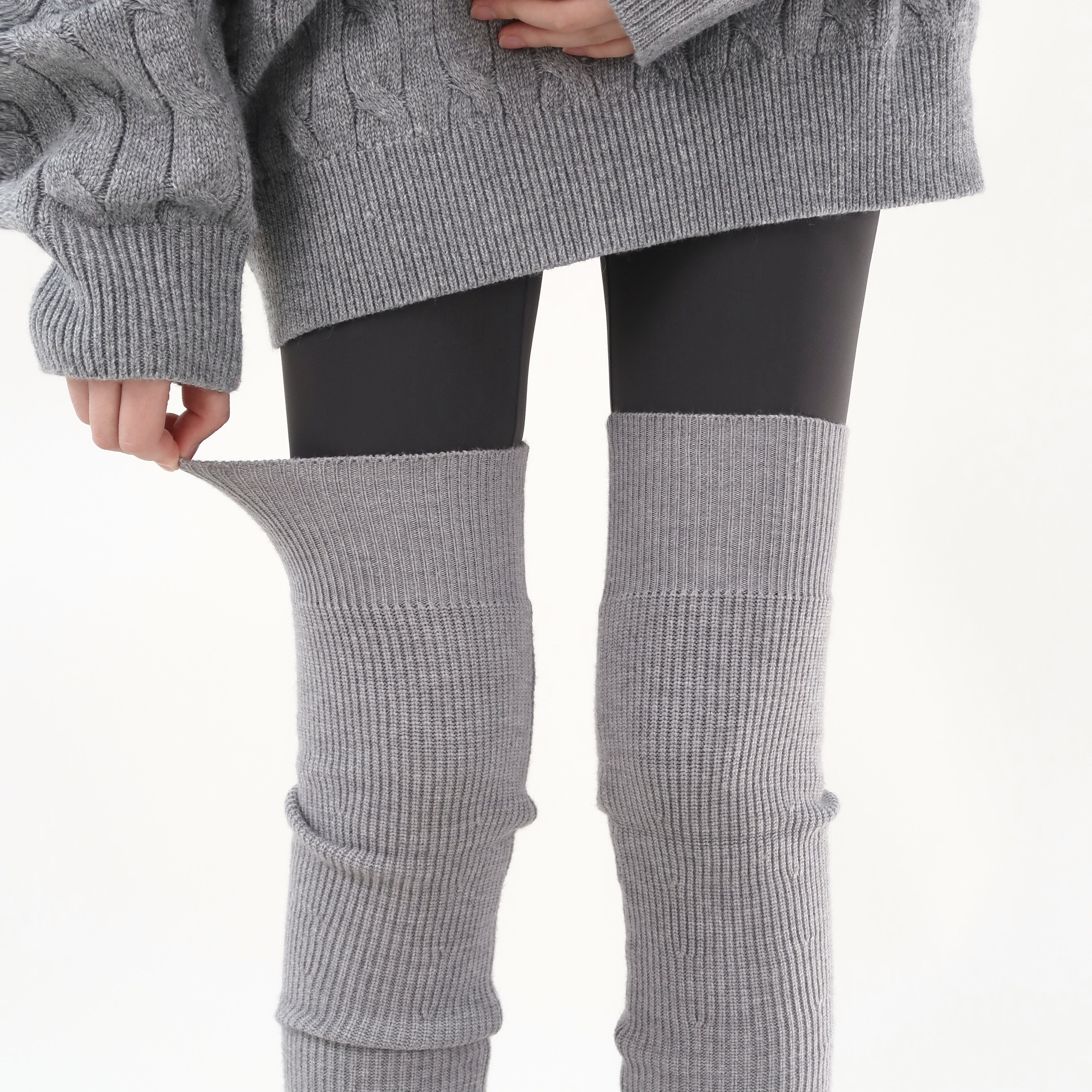 陆甜茶过膝踩脚腿套瑜伽舞蹈运动护腿堆堆袜套针织加厚保暖长筒,女士内衣/男士内衣/家居服,连裤袜/打底袜,淘宝优惠券,粉丝福利购,淘宝优惠卷