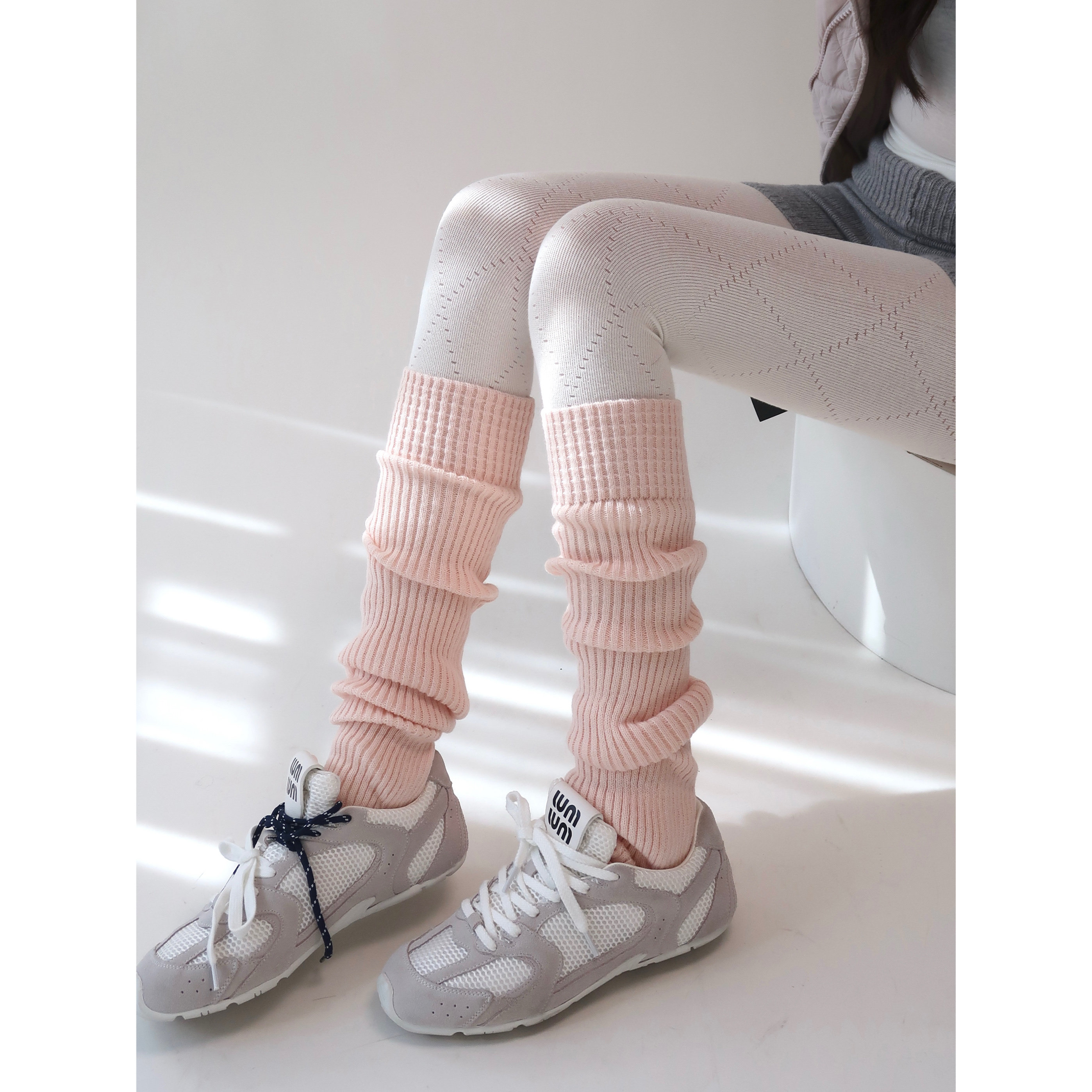 陆甜茶粉色袜套女黑色中筒堆堆袜加厚保暖针织灰色腿套JK白小腿袜,女士内衣/男士内衣/家居服,长筒袜,淘宝优惠券,粉丝福利购,淘宝优惠卷