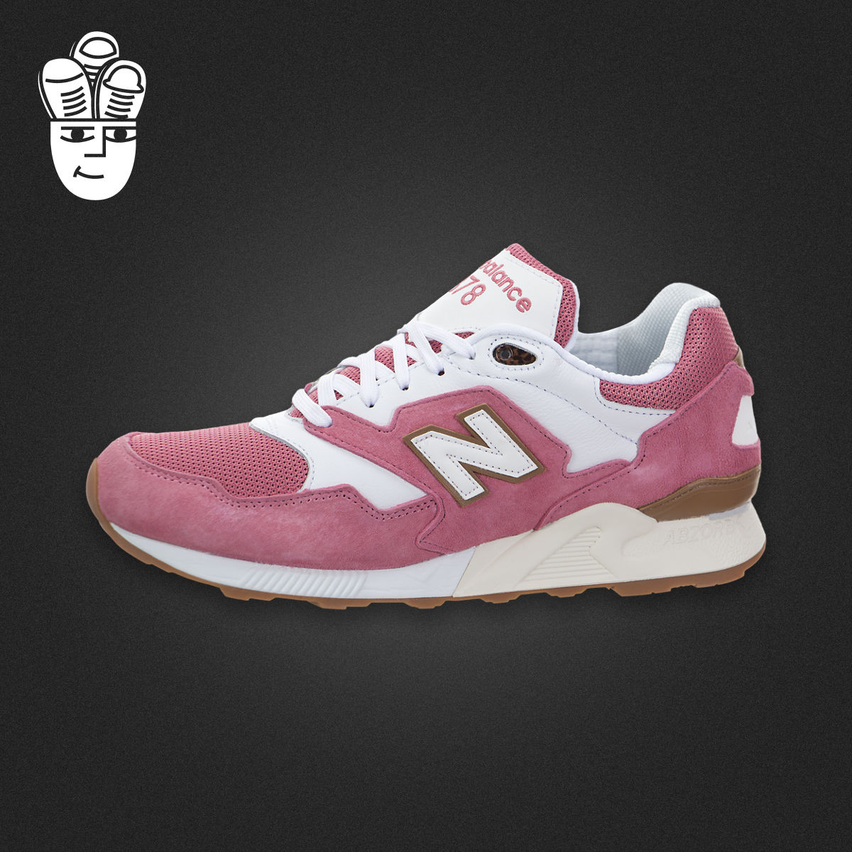New Balance 878 NB男子经典跑步鞋 慢跑鞋 运动休闲鞋 原白配色
