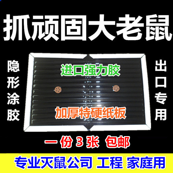 粘鼠飞彪固体户清板贴强力加大抓杀虫剂（卫生农药）