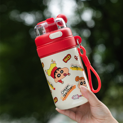 蜡笔小新可爱保温杯大容量