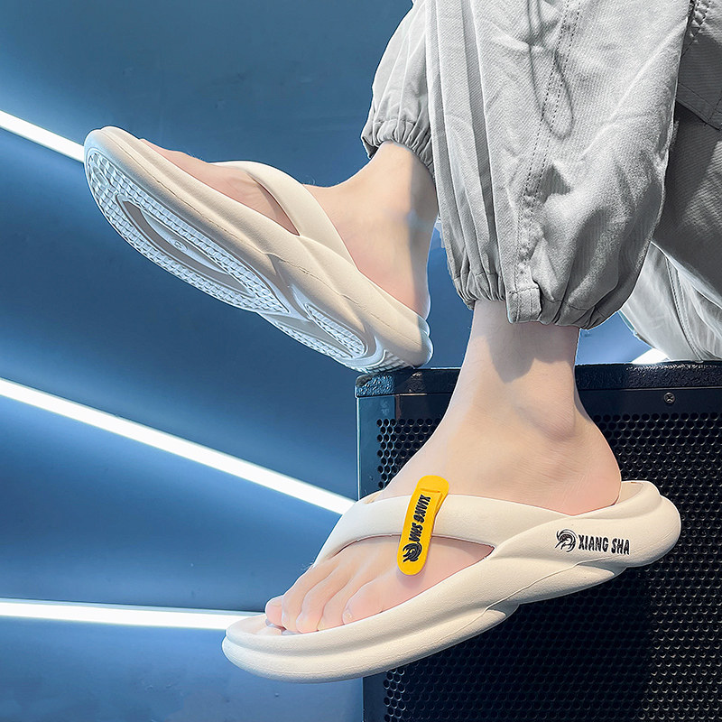 人字拖男款2026新款夏季外穿厚底防滑踩屎感凉拖软底海边沙滩拖鞋