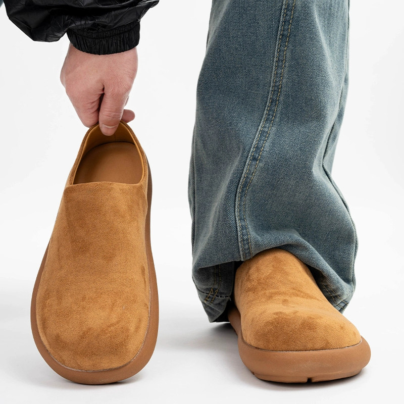 勃肯男鞋2026新款冬季懒人包头防滑复古休闲百搭一脚蹬舒适半拖鞋,流行男鞋,软木鞋/勃肯鞋,淘宝优惠券,粉丝福利购,淘宝优惠卷