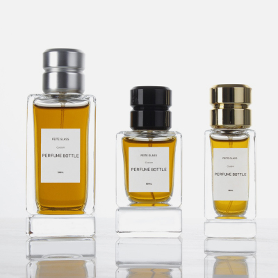 30ml50ml100ml卡口香水喷雾瓶化妆品分装瓶便携式玻璃空瓶香水瓶