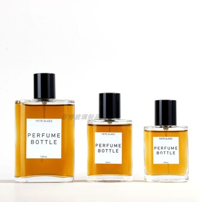 15卡口30ml50ml100ml玻璃香水透明香水分装瓶香水空瓶香水喷雾瓶
