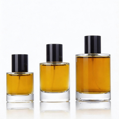 15卡口香水瓶30ml50ml100ml透明玻璃香水瓶按压式香水喷雾瓶分装