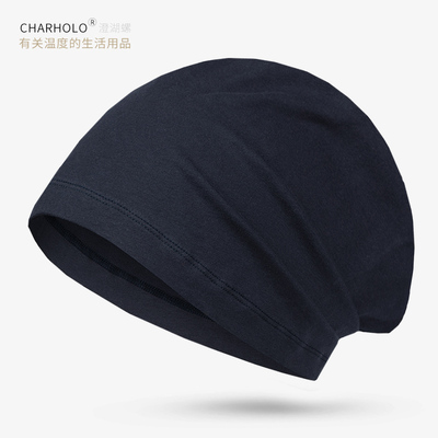 charholo月子夏季单层薄款产后防风纯棉包头产妇帽透气坐月子睡帽 — 3