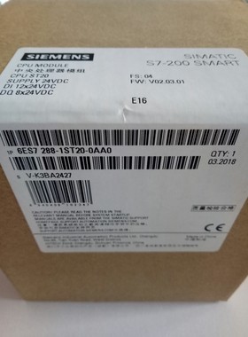 SIEMENS西门子SMARTS7-200 CPUST20 6ES7288 6ES7 288-1ST20-0AA0