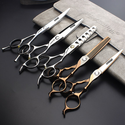 6寸美发剪刀发型师专用综合平剪无痕牙剪打薄组合套装理发刀剪