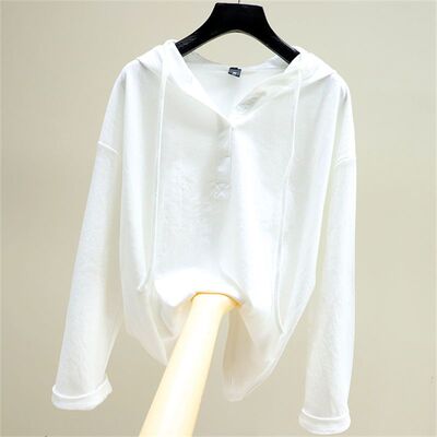 胖mm300斤宽松显瘦长袖T恤女