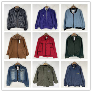 复古着vintage外贸精选校园风甜美系纯色百搭休闲款 风衣外套F3562