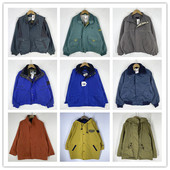 复古着vintage日韩精品学院风甜美森系纯色休闲冲锋风衣外套F0961