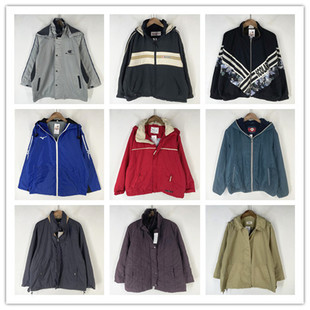 复古着vintage外贸精品学院风甜美森系纯色字母印花风衣外套F3901