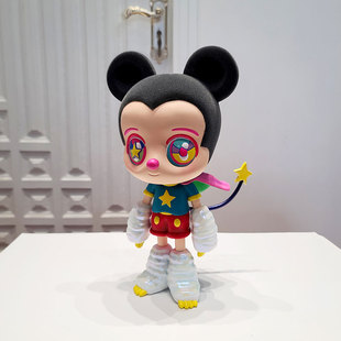 福利 日本下田光 经典小男孩 卡通植绒树脂人像摆件礼盒 家居装饰