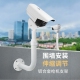 监控伸缩支架围墙L型铝合金弯管鸭嘴头室外摄像机壁装 外墙加长杆