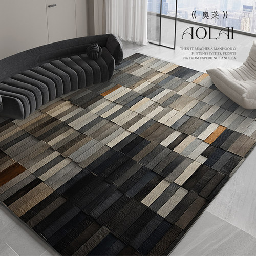 爱唯尔客厅地毯美式复古中古风